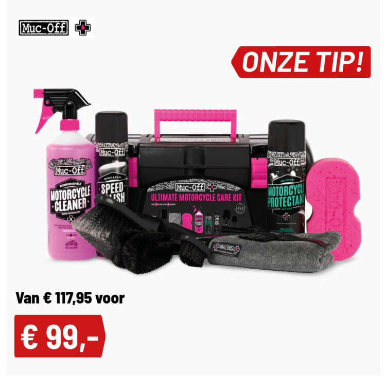 Muc-off Ultimate Cleaning Kit - Actiebon - MZine - MotoPort