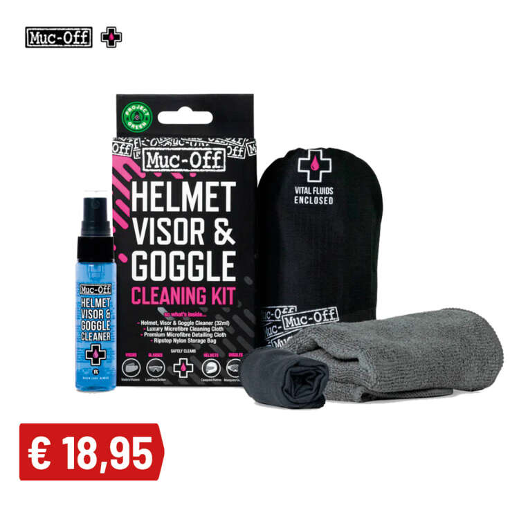 Visor, Lens & Goggle Cleaning Kit V2 - MotoPort