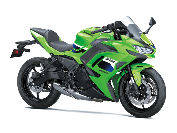 Ninja 650 limegreen