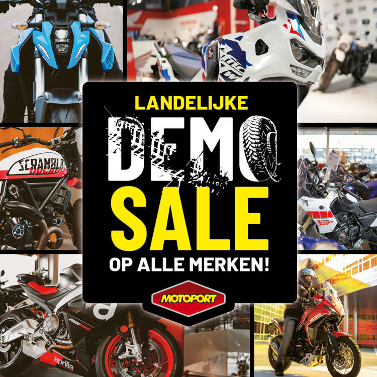 Landelijke Demo Sale bij MotoPort