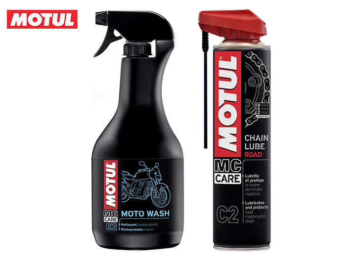 Motul C2 Chain Lube Road_Motul Moto Wash - Pro Tip - MotoPort