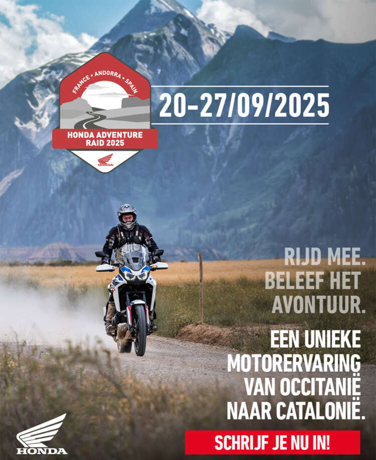 Schrijf je nu in voor de Honda Adventure Raid - MotoPort