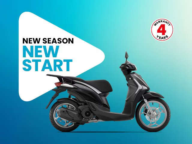 Piaggio Liberty met gratis 31L topkoffer - september 2025 - MotoPort