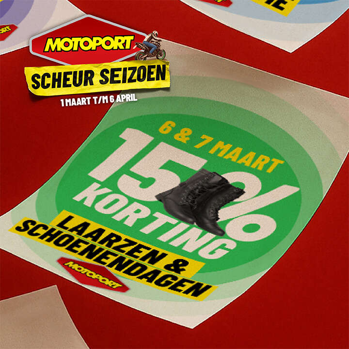 Laarzen en schoenendagen - MotoPort Scheurseizoen