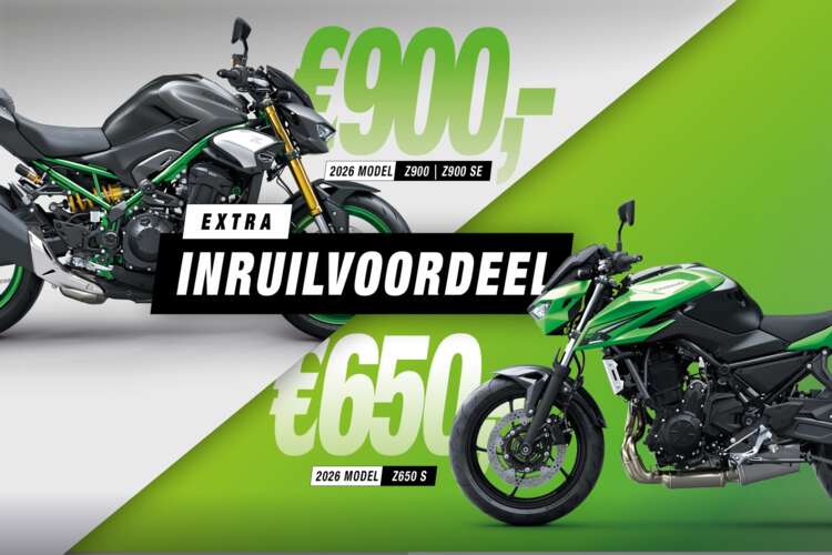 Inruilvoordeel Kawasaki Z900Z650