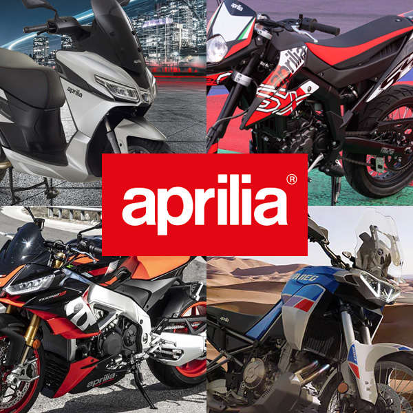 Aprilia motoren en scooters bij MotoPort