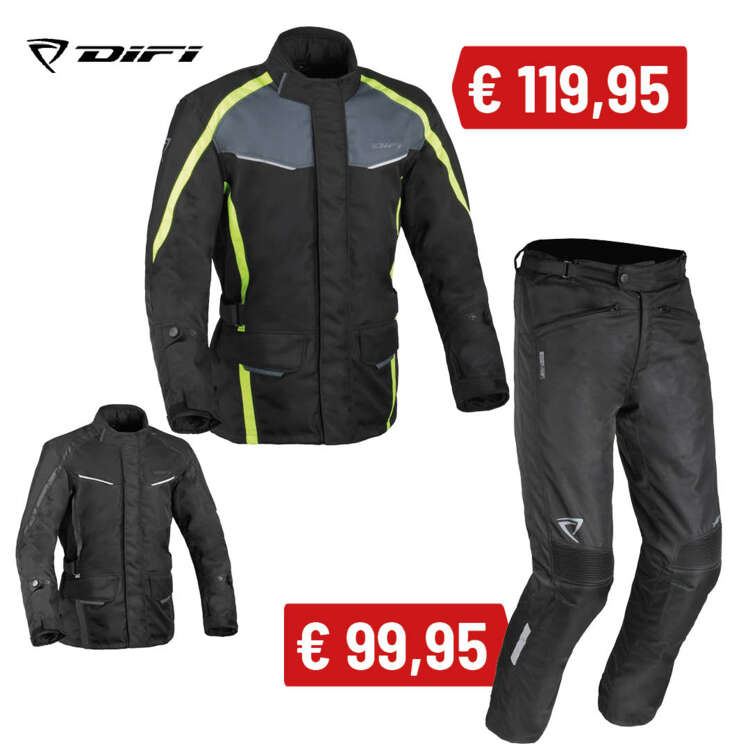 Difi Cage motorjas en broek - MotoPort Zomer - kinderkleding