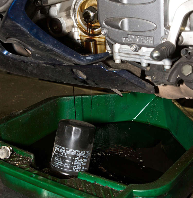 Olie verversen - MotoPort Winterbeurt