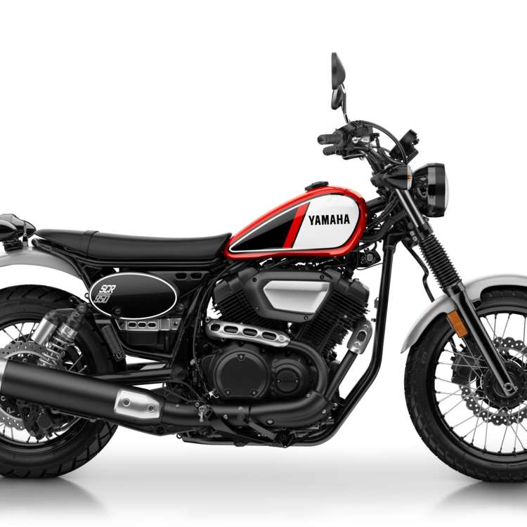 Yamaha SCR950 - Racing red - Right side