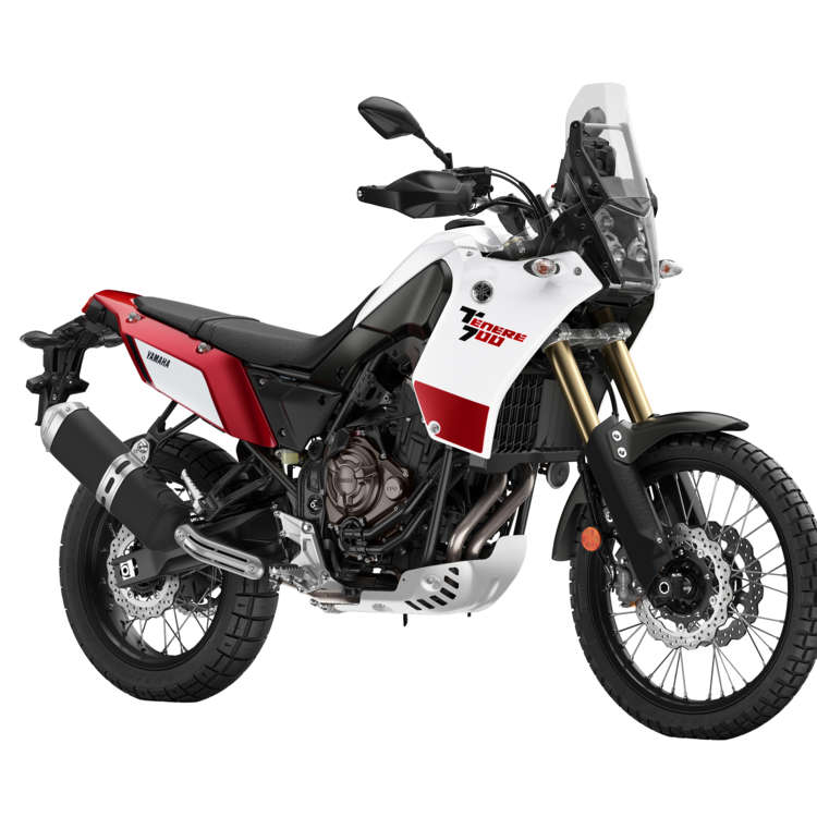 Yamaha Ténéré 700 - Competition White - right front side