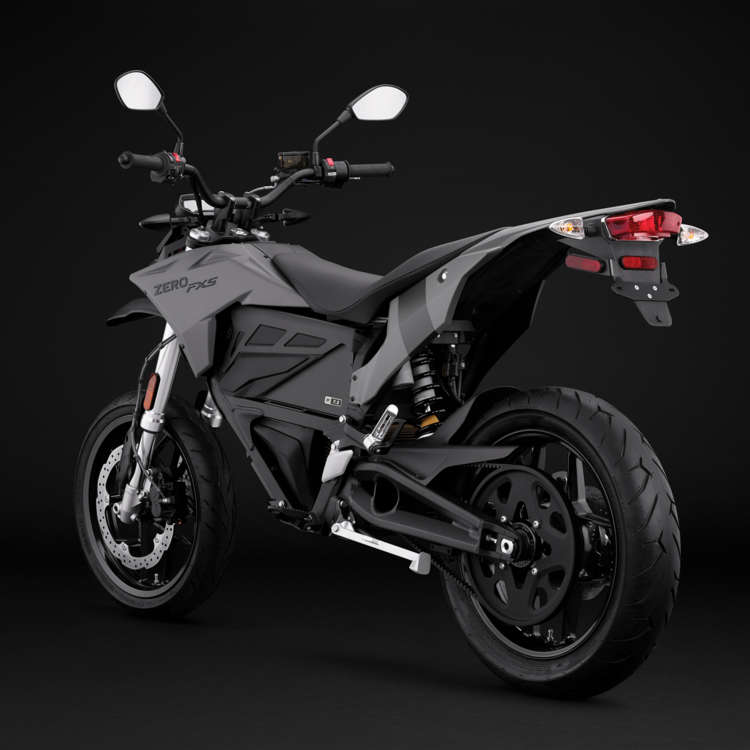 Zero FXS - Rhino Gray - left back side