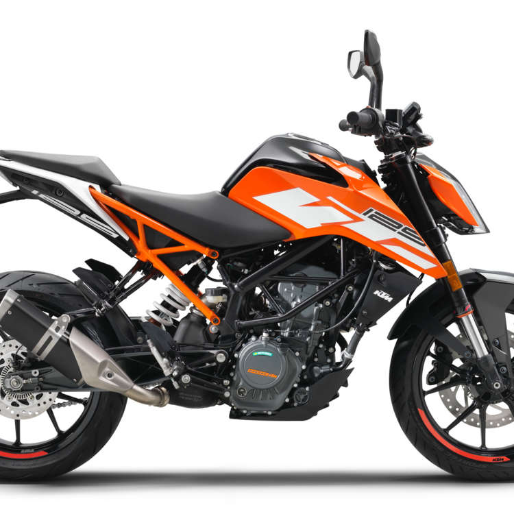 KTM 125 Duke - right side