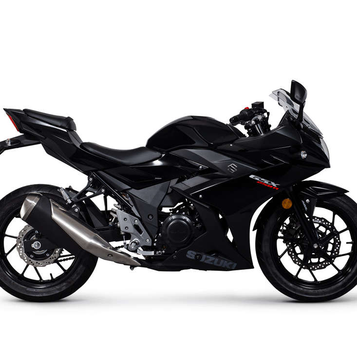 Suzuki GSX-250RA - Zwart - rechts