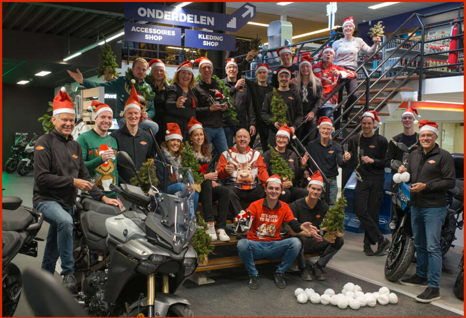 Het team van MotoPort Zelhem wenst u fijne Feestdagen!