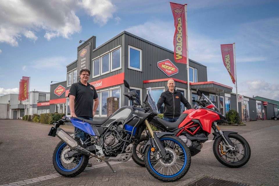 Dirk en Eelco MotoPort