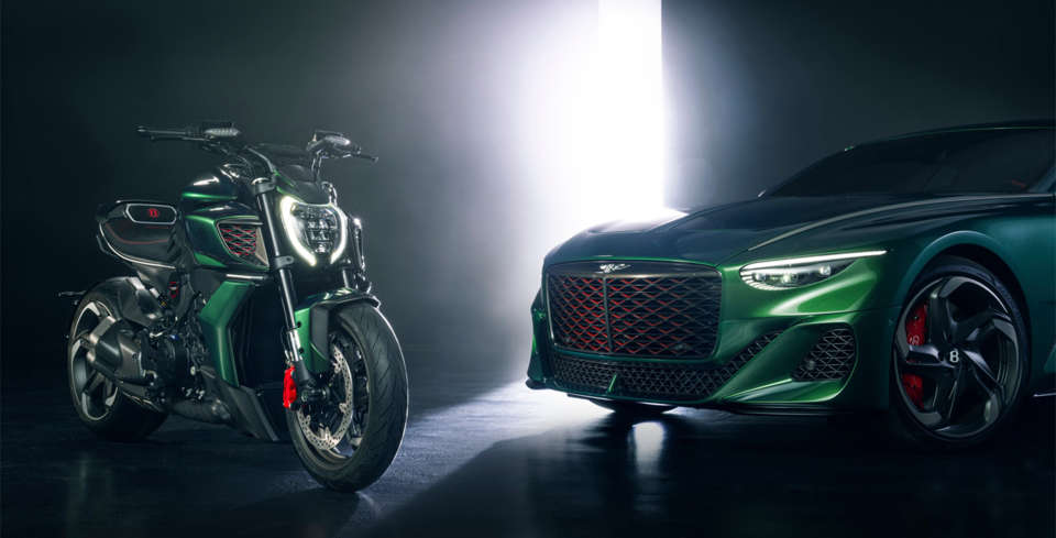Ducati Diavel voor Bentley - MotoPort