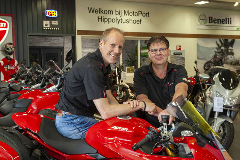 Eelco & Dirk - MotoPort Hippolytushoef