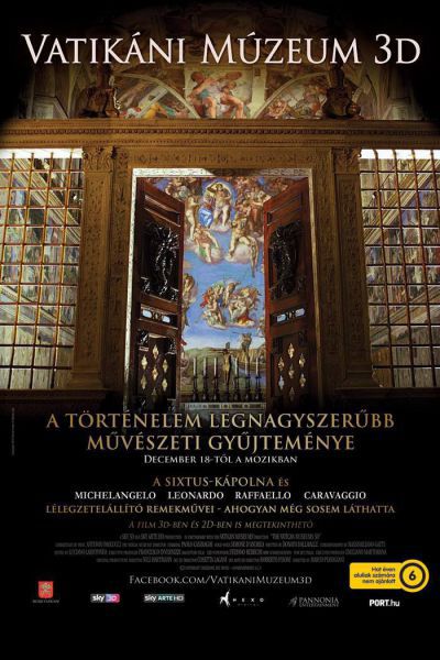 A művészet templomai: Vatikáni múzeum 3D – Plakát