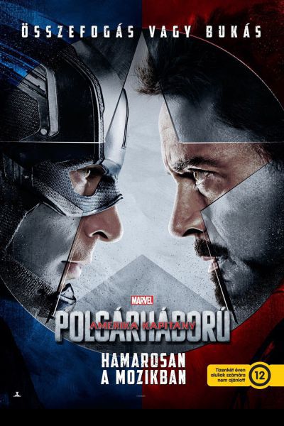 Amerika Kapitány: Polgárháború – Plakát