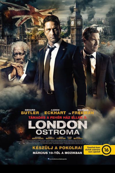Támadás a Fehér Ház ellen 2. - London ostroma – Plakát