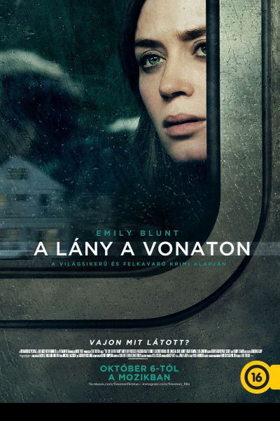 A lány a vonaton – Plakát