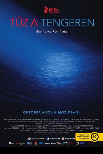 Tűz a tengeren – Plakát