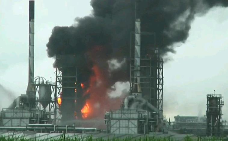 ExxonMobil put out debris fire at Texas refinery