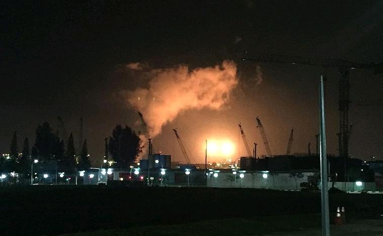 Fire breaks out at Toronto chemical plant