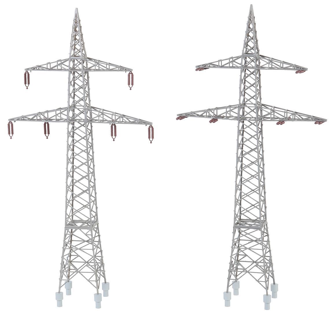 2 Hoogspanningsmasten (110 Kv)
