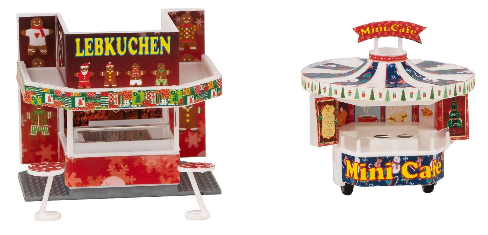2 Kerstmarktkraampjes