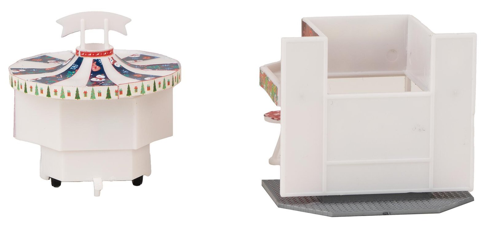 2 Kerstmarktkraampjes