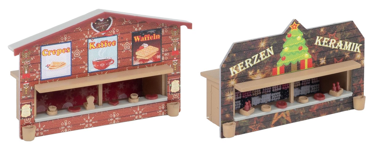 2 Kraampjes Op De Kerstmarkt