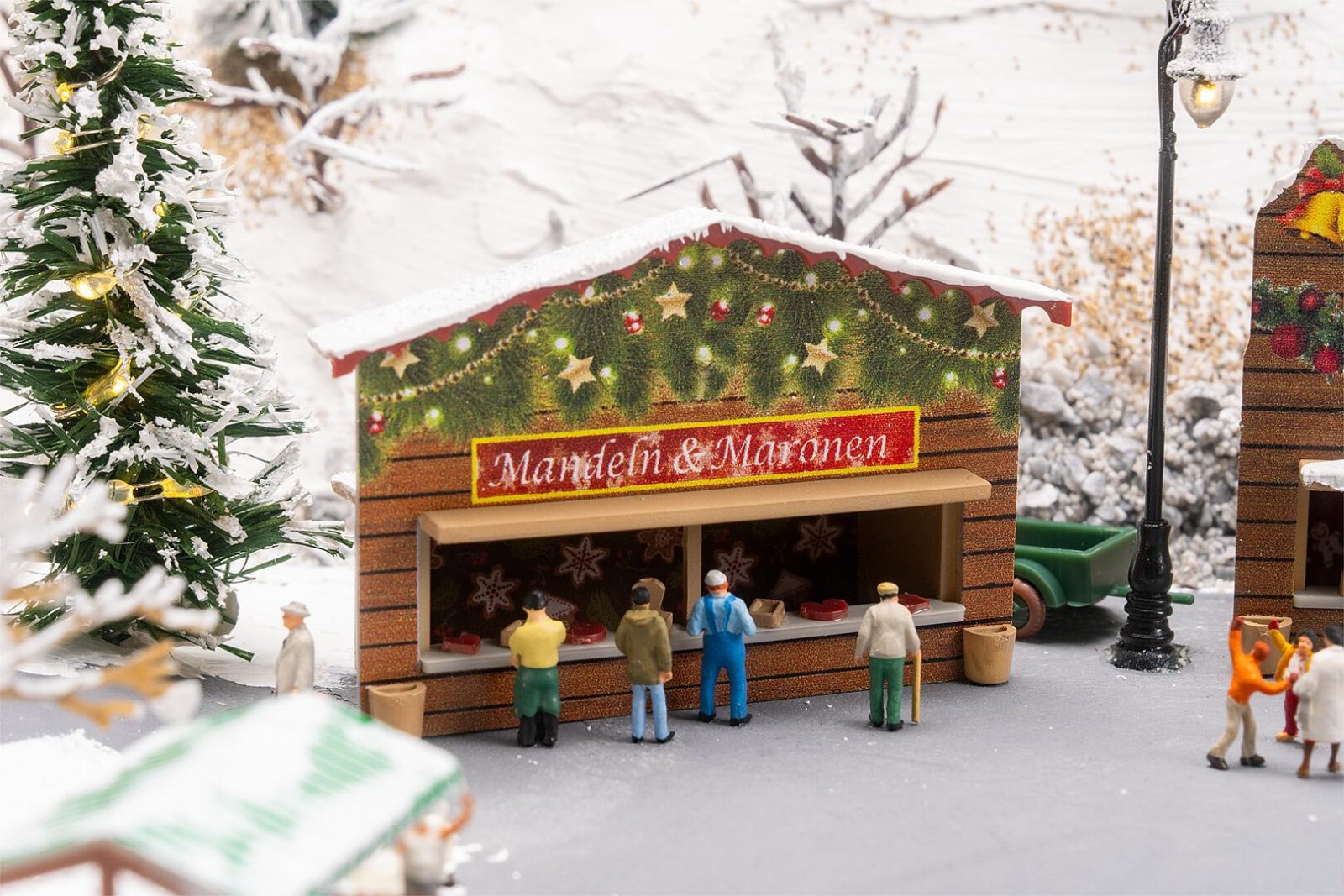 2 Kraampjes Op De Kerstmarkt