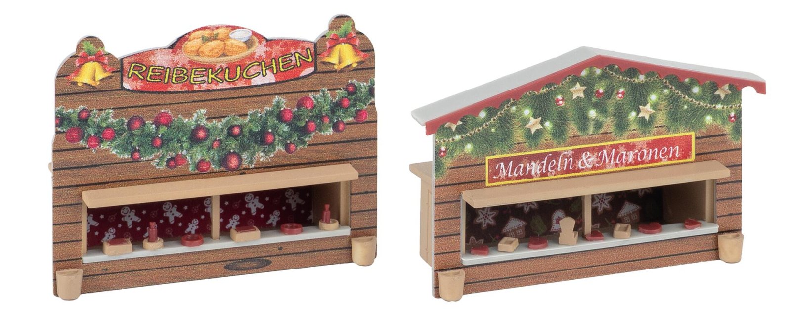 2 Kraampjes Op De Kerstmarkt