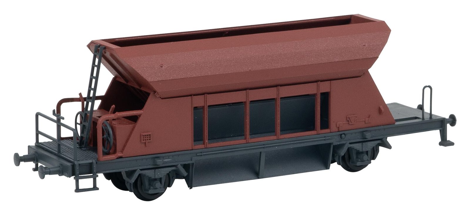 2 Spindelhebeböcke Mit Aufgebocktem Waggon