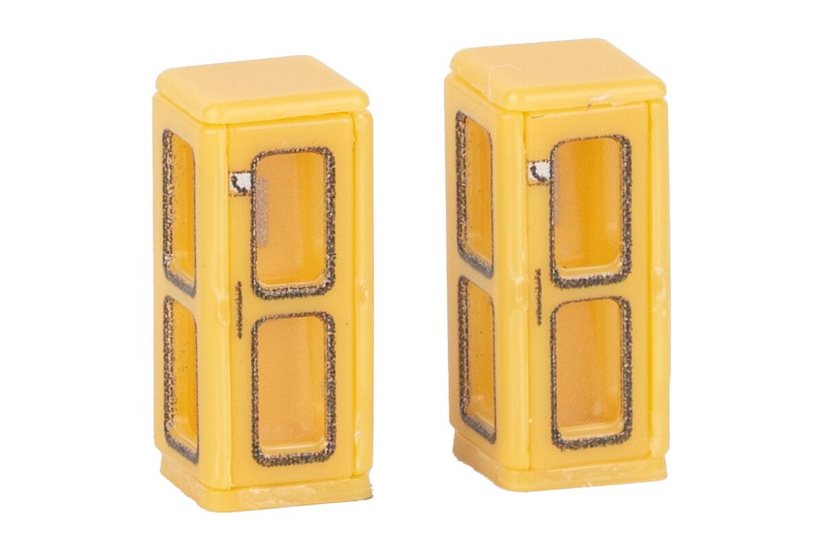 2 Telefooncellen Bundespost