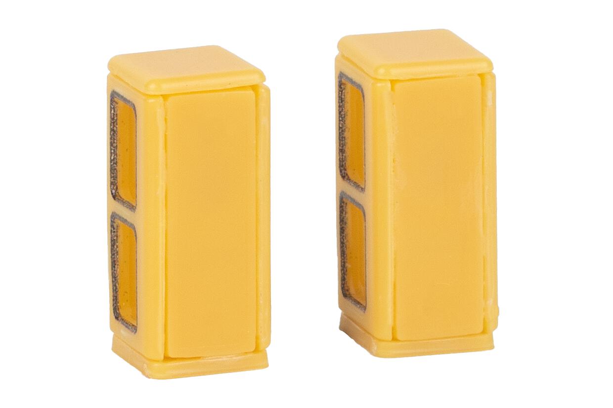 2 Telefooncellen Bundespost