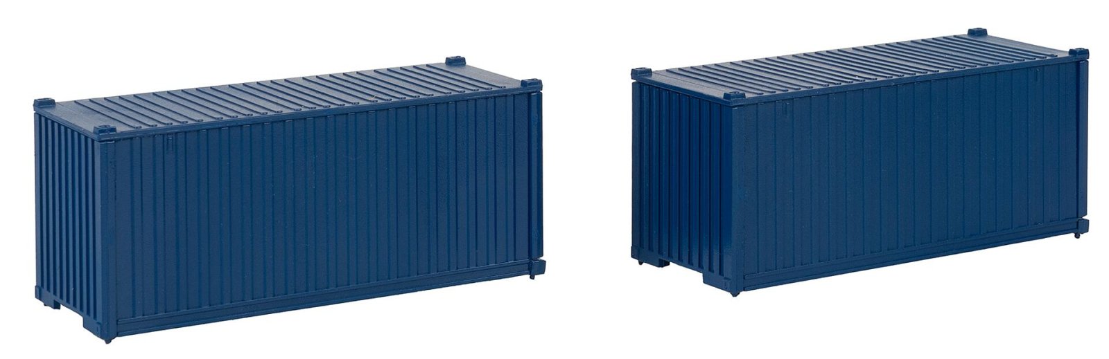 20' Container Blauw 2 St.