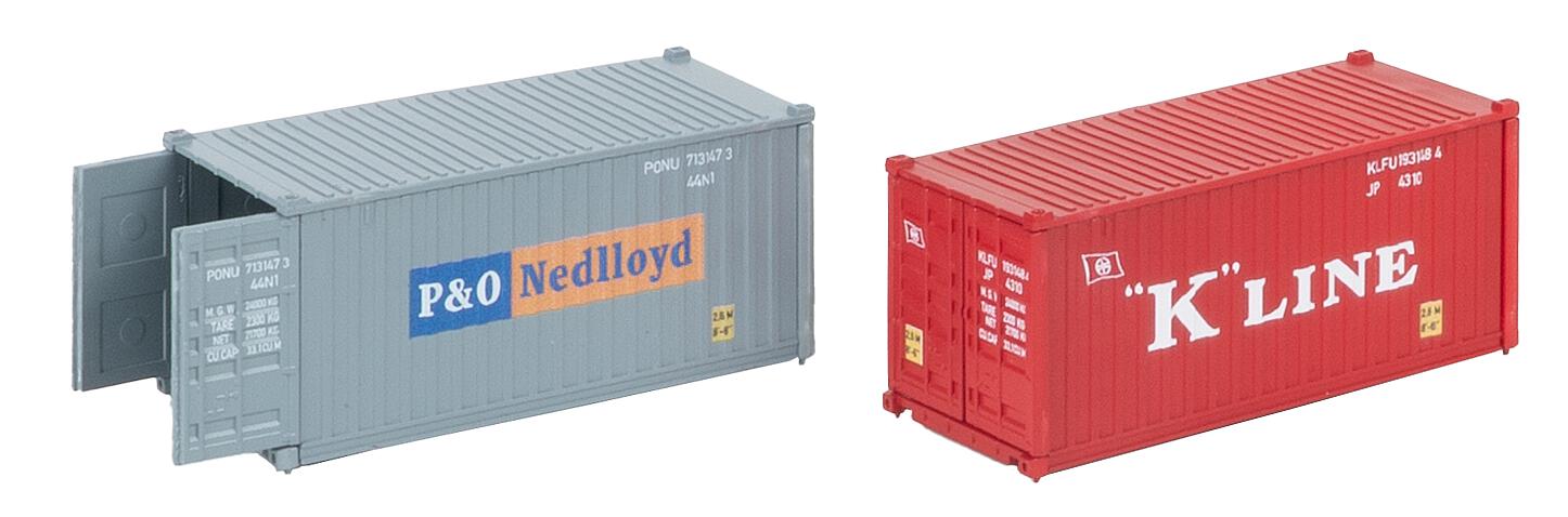 20' Container K-Line Und P&O
