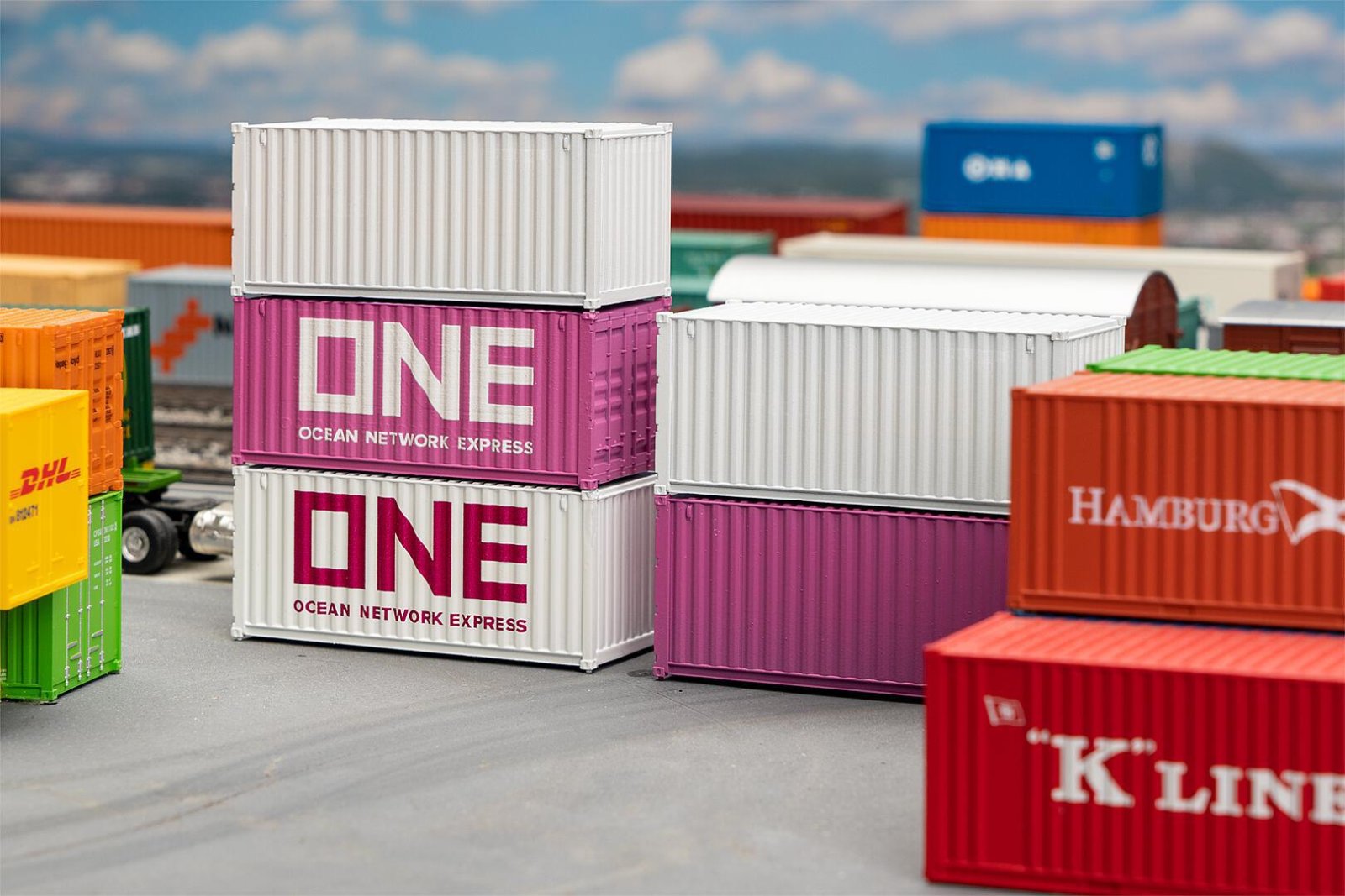 20' Container One Set 5 Stuks