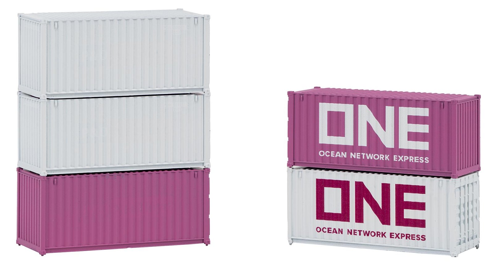 20' Container One Set 5 Stuks