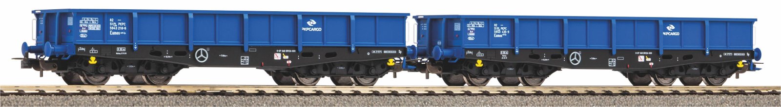 2er Set Niederbordwg. 401Zp PKP Cargo  VI