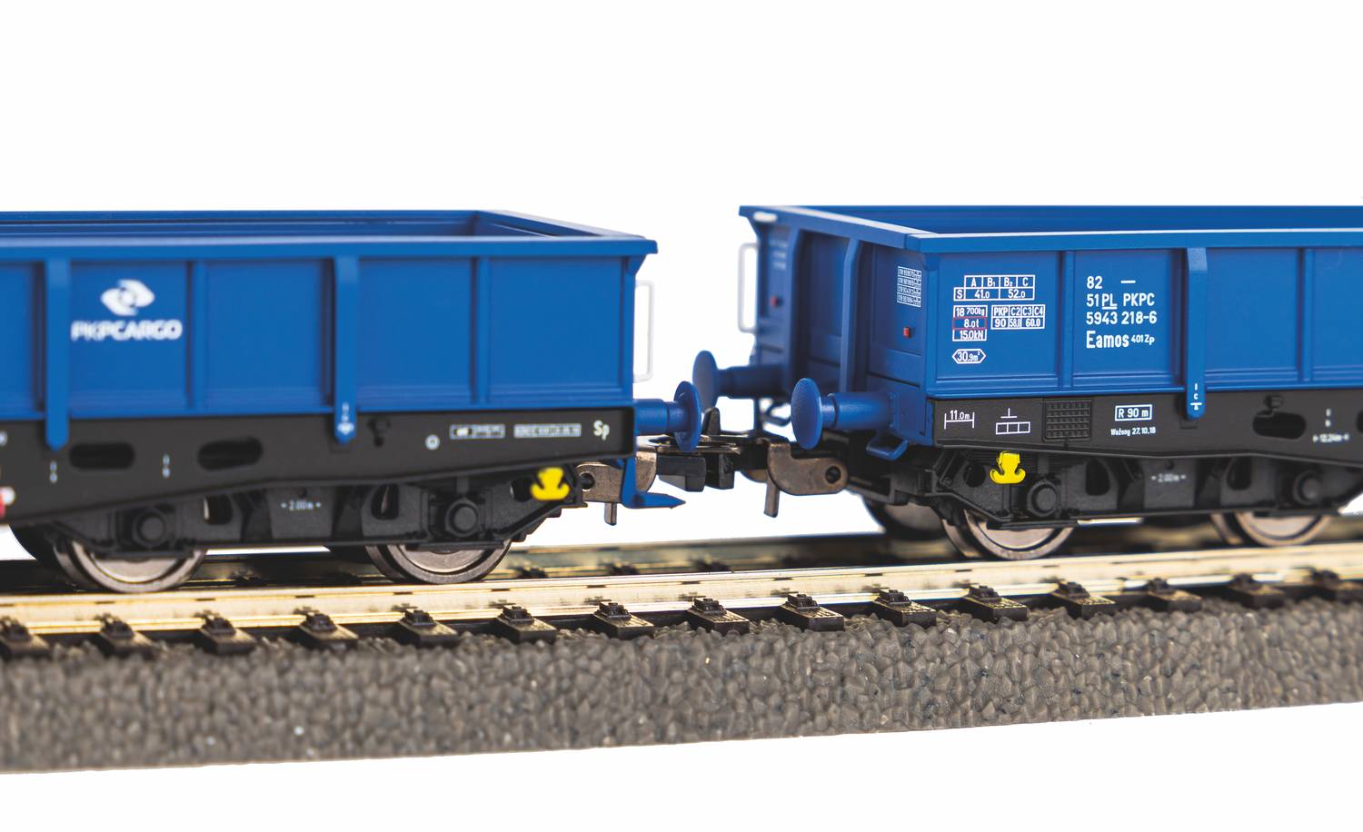2er Set Niederbordwg. 401Zp PKP Cargo  VI