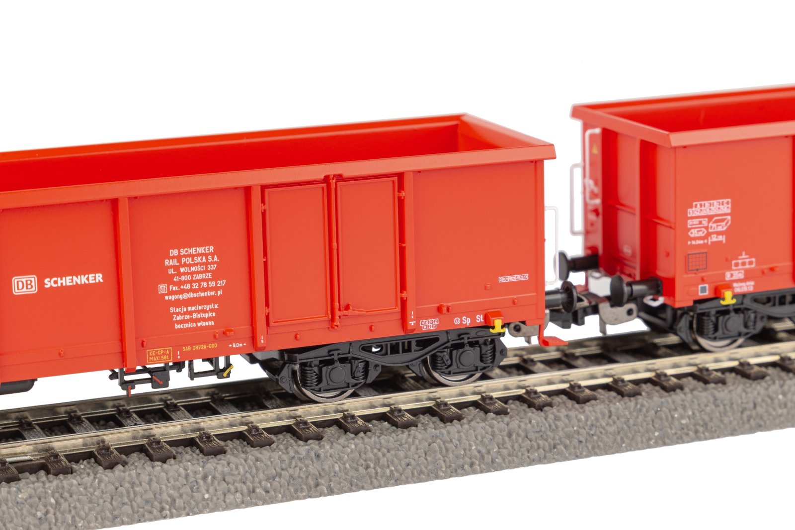 2er Set Off. Güterwg. Eaos DB Schenker Rail Polska VI