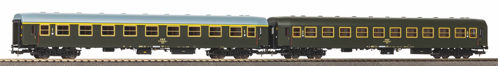 2er Set Personenwg. 1. Kl. + 2. Kl. PKP IV