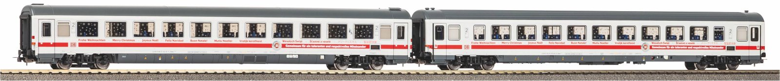 2er Set Personenwg. "Bahn Azubis gegen Hass" DB AG VI