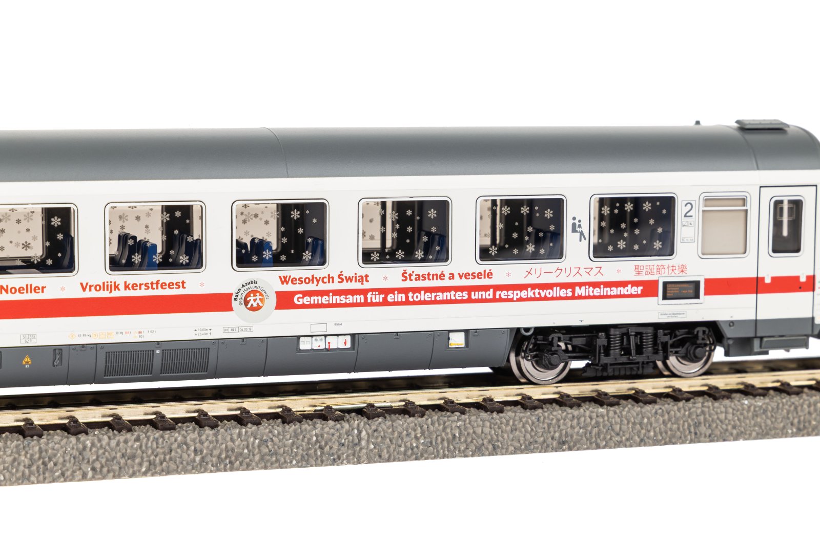 2er Set Personenwg. "Bahn Azubis gegen Hass" DB AG VI