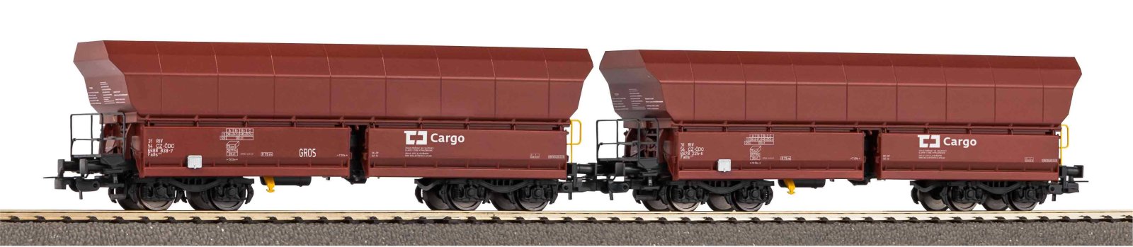 2er Set Schüttgutwg. Falns ČD Cargo VI