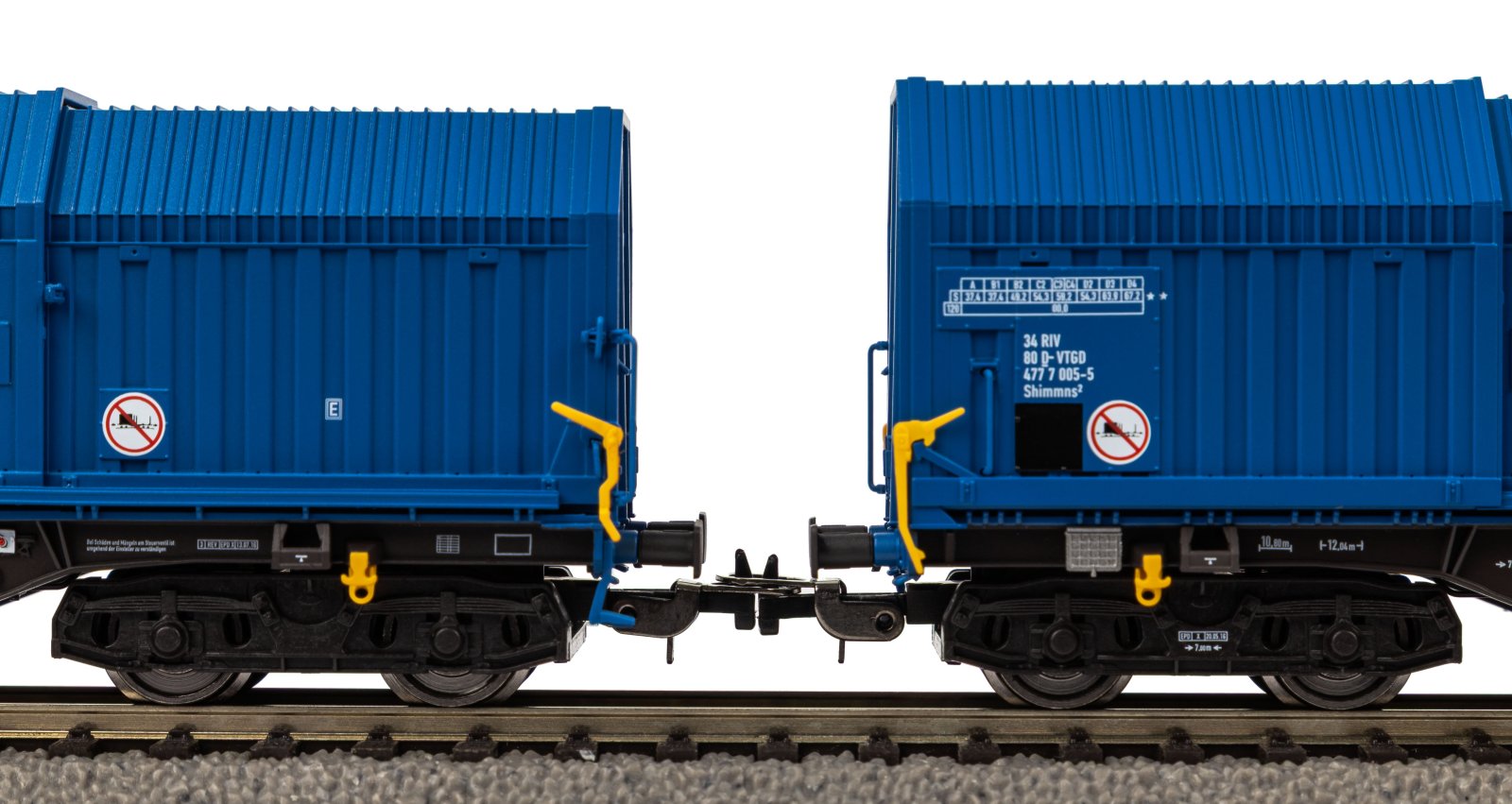 2er Set Teleskophaubenwagen VTG VI