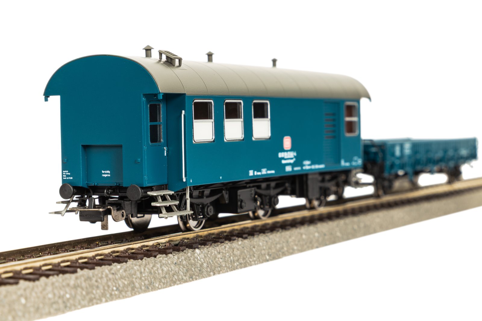 2er Set Umbauwg. blau, roter Keks Werkstatt + Flachwg. Ks DB IV